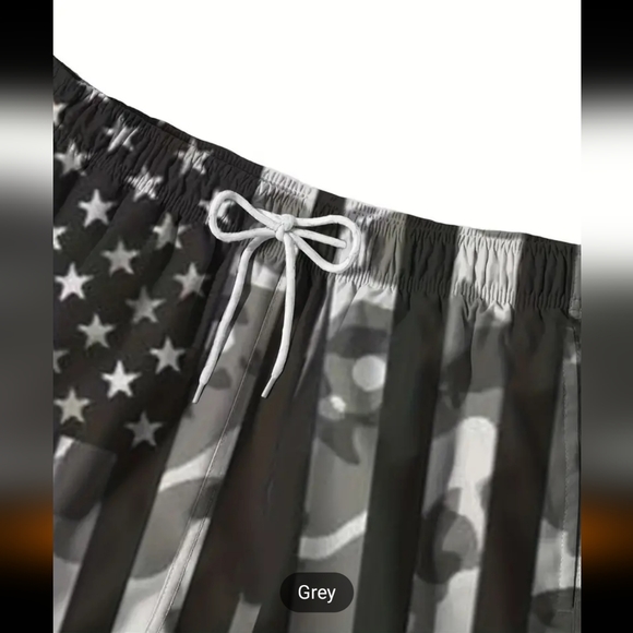 Source Unknown Other - Camo Unisex Lightweight Drawstring Shorts With Pockets Various Sizes #M-95